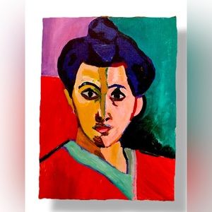 “The Lady on Canvas”